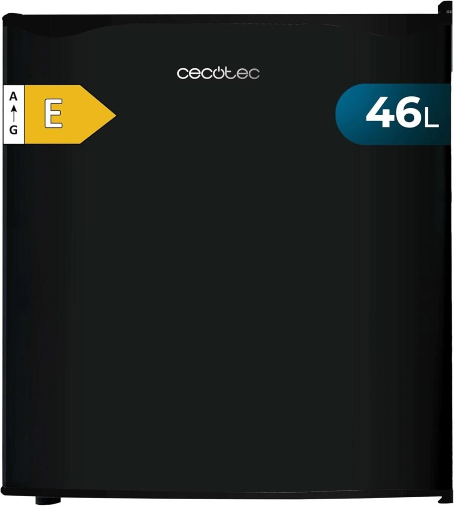 Mini nevera Cecotec GrandCooler 20000 SilentCompress de 46 litros, silenciosa y con puerta reversible