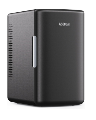 Mini nevera AstroAI portátil con función de refrigeración y calefacción, ideal para cosméticos y oficina