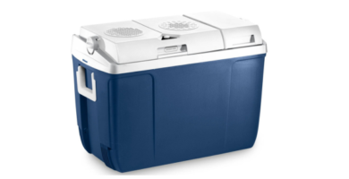 Mini nevera portátil azul