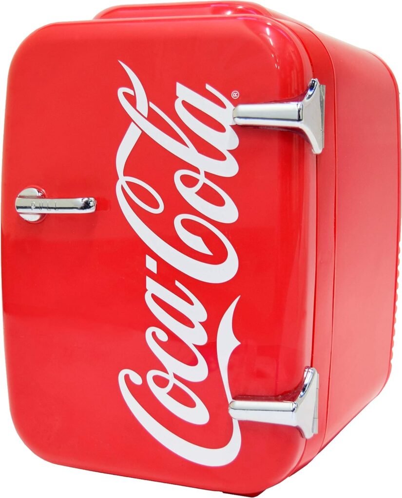 Mini refrigerador retro Cooluli Coca-Cola 4L con función de frío y calor